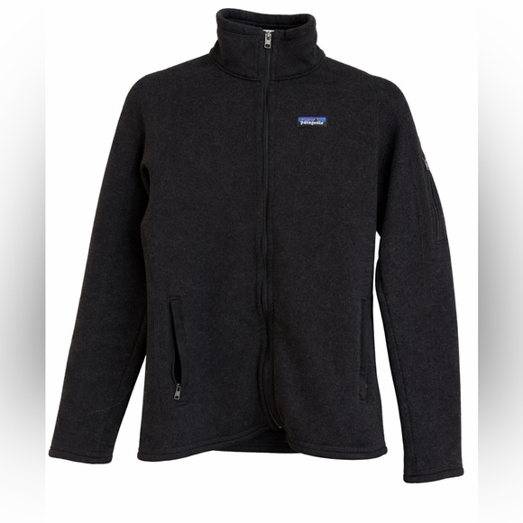 Patagonia Jackets & Blazers - Patagonia Black Full Zip Fleece Jacket